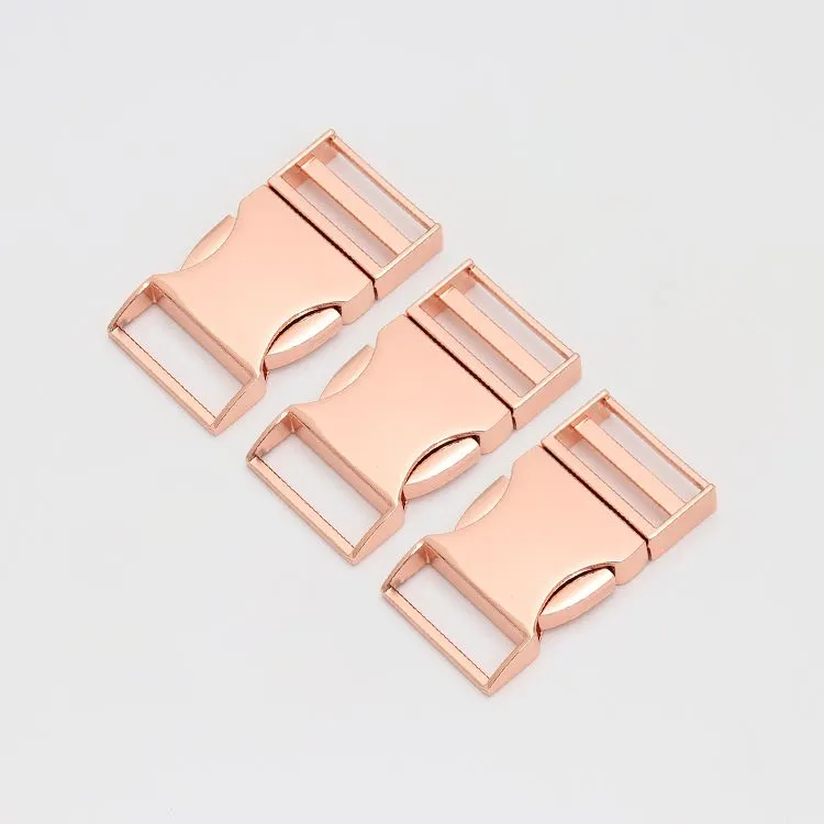 Metalen gesp met gesp aan de zijkant Bianchi riemgesp met gesp aan de zijkant: