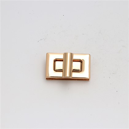 Aangepaste logo tas draai slot portemonnee slot sluiting